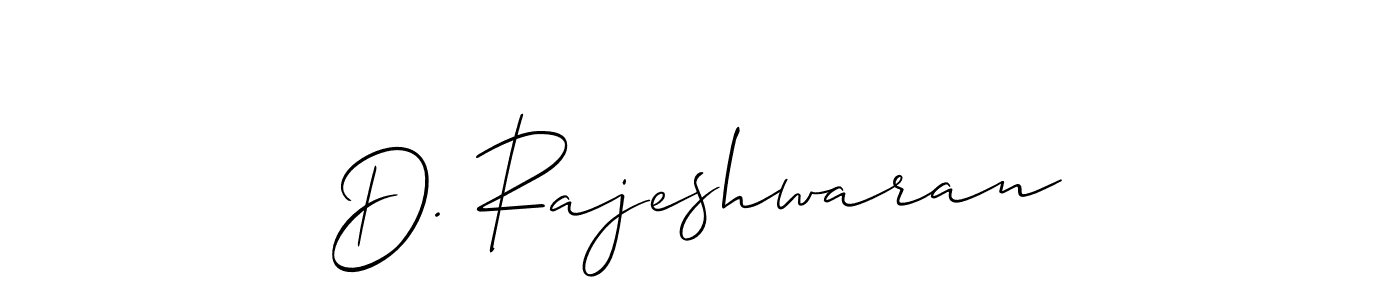 Once you've used our free online signature maker to create your best signature Allison_Script style, it's time to enjoy all of the benefits that D. Rajeshwaran name signing documents. D. Rajeshwaran signature style 2 images and pictures png