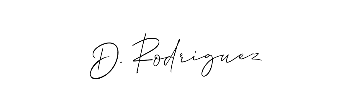 How to Draw D. Rodriguez signature style? Allison_Script is a latest design signature styles for name D. Rodriguez. D. Rodriguez signature style 2 images and pictures png