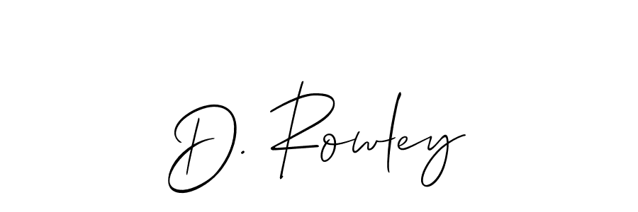 Use a signature maker to create a handwritten signature online. With this signature software, you can design (Allison_Script) your own signature for name D. Rowley. D. Rowley signature style 2 images and pictures png