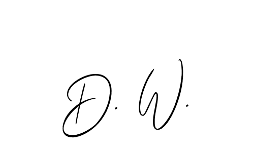 This is the best signature style for the D. W. name. Also you like these signature font (Allison_Script). Mix name signature. D. W. signature style 2 images and pictures png