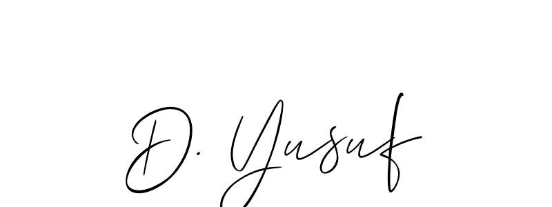 See photos of D. Yusuf official signature by Spectra . Check more albums & portfolios. Read reviews & check more about Allison_Script font. D. Yusuf signature style 2 images and pictures png