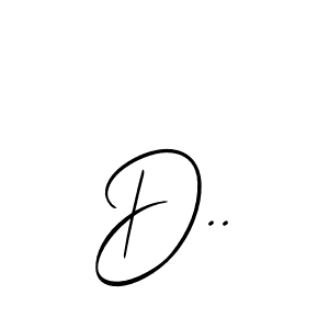 if you are searching for the best signature style for your name D... so please give up your signature search. here we have designed multiple signature styles  using Allison_Script. D.. signature style 2 images and pictures png