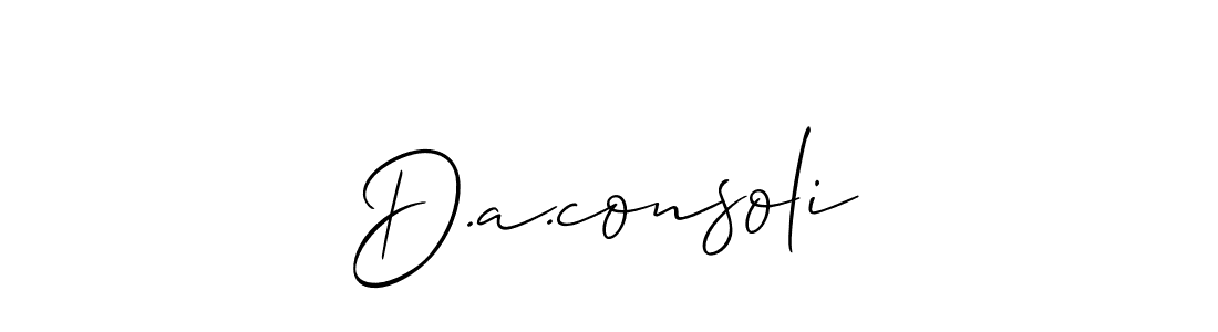 Here are the top 10 professional signature styles for the name D.a.consoli. These are the best autograph styles you can use for your name. D.a.consoli signature style 2 images and pictures png