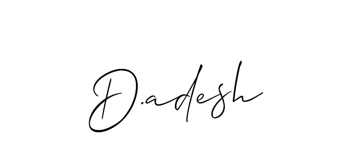 This is the best signature style for the D.adesh name. Also you like these signature font (Allison_Script). Mix name signature. D.adesh signature style 2 images and pictures png