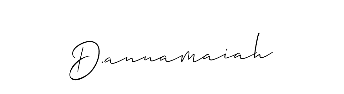 It looks lik you need a new signature style for name D.annamaiah. Design unique handwritten (Allison_Script) signature with our free signature maker in just a few clicks. D.annamaiah signature style 2 images and pictures png