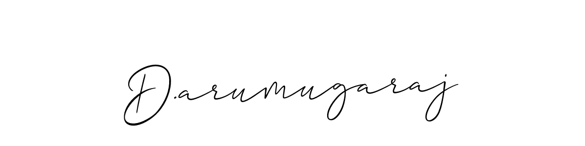 This is the best signature style for the D.arumugaraj name. Also you like these signature font (Allison_Script). Mix name signature. D.arumugaraj signature style 2 images and pictures png