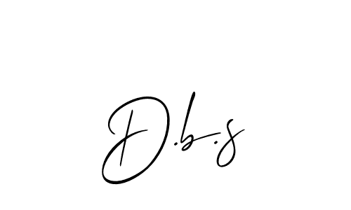 Check out images of Autograph of D.b.s name. Actor D.b.s Signature Style. Allison_Script is a professional sign style online. D.b.s signature style 2 images and pictures png