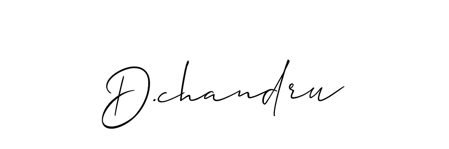 D.chandru stylish signature style. Best Handwritten Sign (Allison_Script) for my name. Handwritten Signature Collection Ideas for my name D.chandru. D.chandru signature style 2 images and pictures png