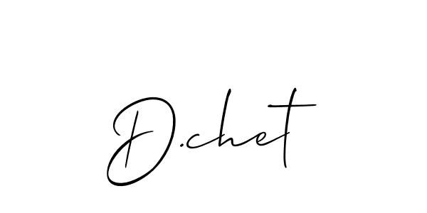 D.chet stylish signature style. Best Handwritten Sign (Allison_Script) for my name. Handwritten Signature Collection Ideas for my name D.chet. D.chet signature style 2 images and pictures png