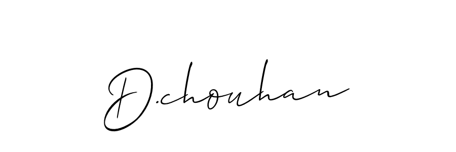 Similarly Allison_Script is the best handwritten signature design. Signature creator online .You can use it as an online autograph creator for name D.chouhan. D.chouhan signature style 2 images and pictures png