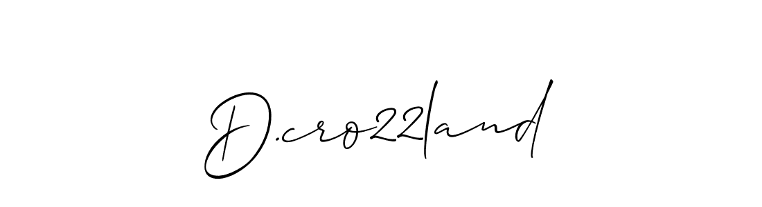 This is the best signature style for the D.cro22land name. Also you like these signature font (Allison_Script). Mix name signature. D.cro22land signature style 2 images and pictures png