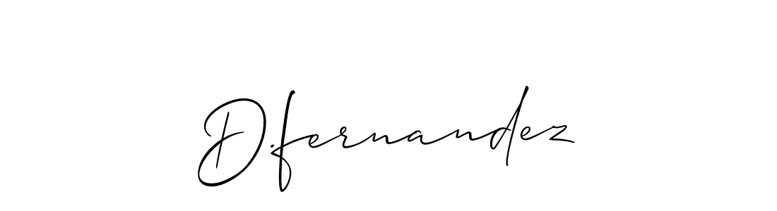 Best and Professional Signature Style for D.fernandez. Allison_Script Best Signature Style Collection. D.fernandez signature style 2 images and pictures png