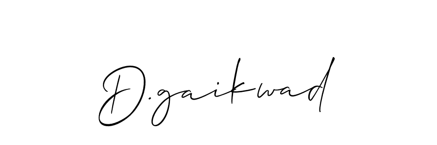 Check out images of Autograph of D.gaikwad name. Actor D.gaikwad Signature Style. Allison_Script is a professional sign style online. D.gaikwad signature style 2 images and pictures png