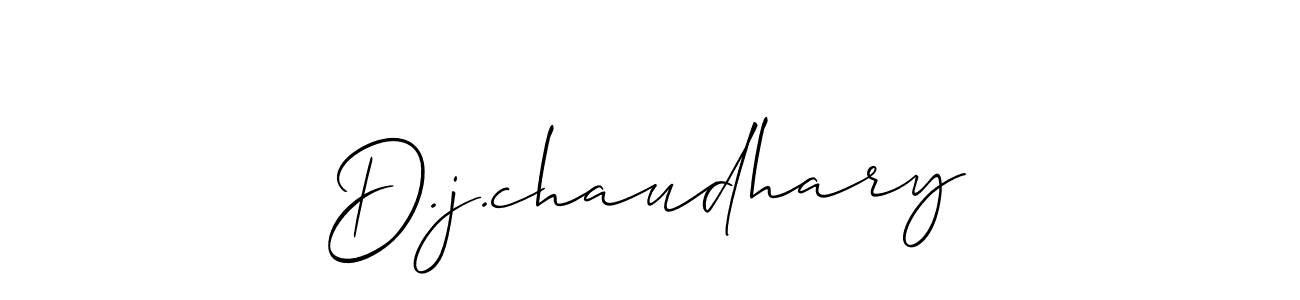 Make a beautiful signature design for name D.j.chaudhary. Use this online signature maker to create a handwritten signature for free. D.j.chaudhary signature style 2 images and pictures png