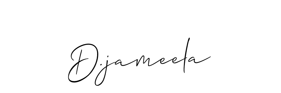 Once you've used our free online signature maker to create your best signature Allison_Script style, it's time to enjoy all of the benefits that D.jameela name signing documents. D.jameela signature style 2 images and pictures png