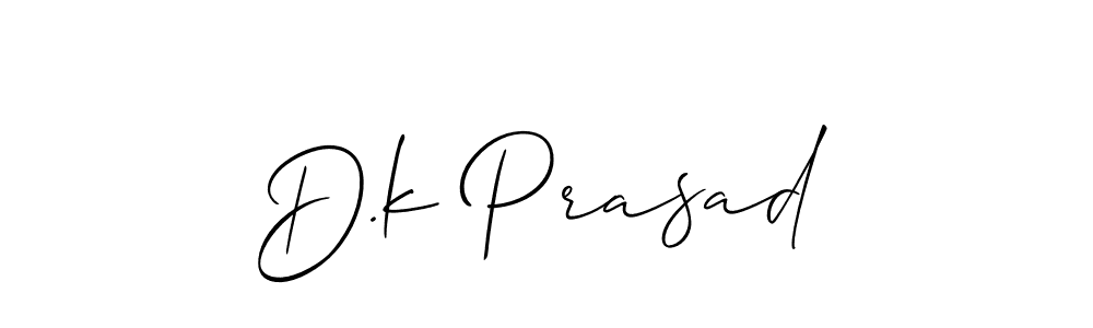 Make a beautiful signature design for name D.k Prasad. Use this online signature maker to create a handwritten signature for free. D.k Prasad signature style 2 images and pictures png