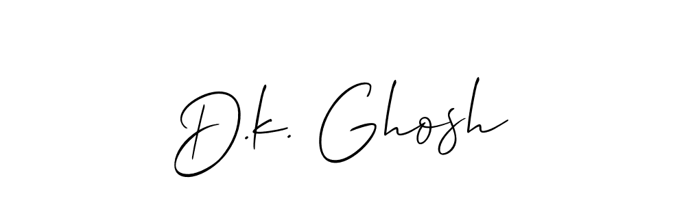 Similarly Allison_Script is the best handwritten signature design. Signature creator online .You can use it as an online autograph creator for name D.k. Ghosh. D.k. Ghosh signature style 2 images and pictures png