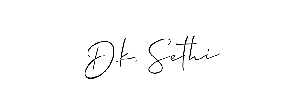 You can use this online signature creator to create a handwritten signature for the name D.k. Sethi. This is the best online autograph maker. D.k. Sethi signature style 2 images and pictures png