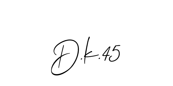 See photos of D.k.45 official signature by Spectra . Check more albums & portfolios. Read reviews & check more about Allison_Script font. D.k.45 signature style 2 images and pictures png