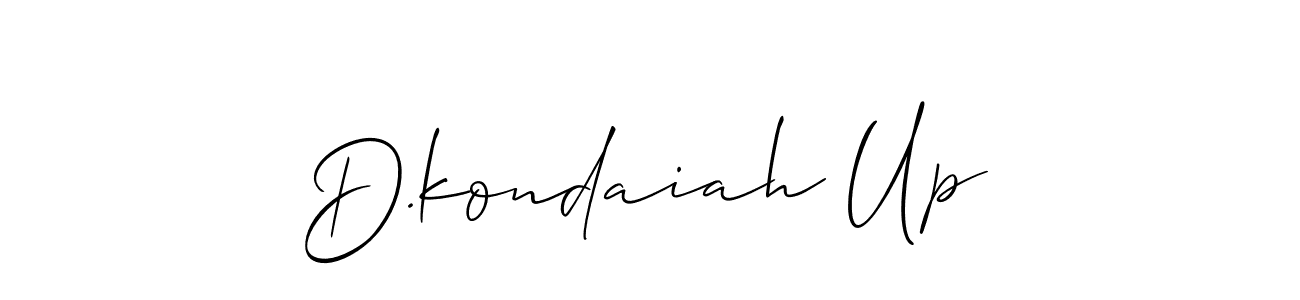 Once you've used our free online signature maker to create your best signature Allison_Script style, it's time to enjoy all of the benefits that D.kondaiah Up name signing documents. D.kondaiah Up signature style 2 images and pictures png