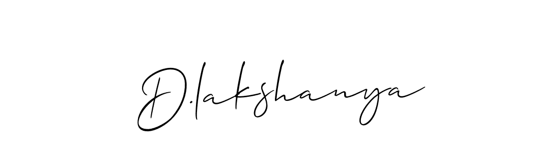 D.lakshanya stylish signature style. Best Handwritten Sign (Allison_Script) for my name. Handwritten Signature Collection Ideas for my name D.lakshanya. D.lakshanya signature style 2 images and pictures png