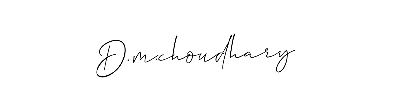 Here are the top 10 professional signature styles for the name D.m.choudhary. These are the best autograph styles you can use for your name. D.m.choudhary signature style 2 images and pictures png