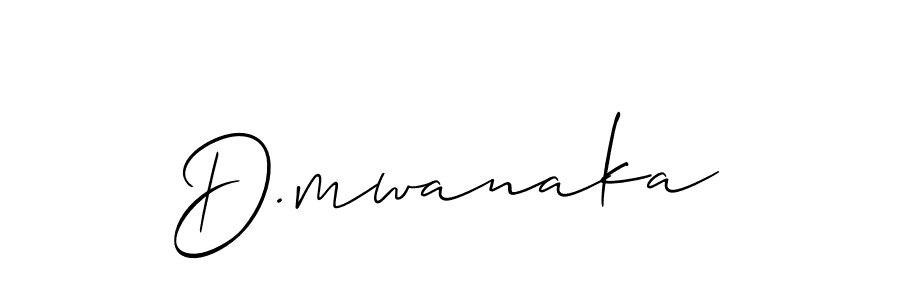 Similarly Allison_Script is the best handwritten signature design. Signature creator online .You can use it as an online autograph creator for name D.mwanaka. D.mwanaka signature style 2 images and pictures png