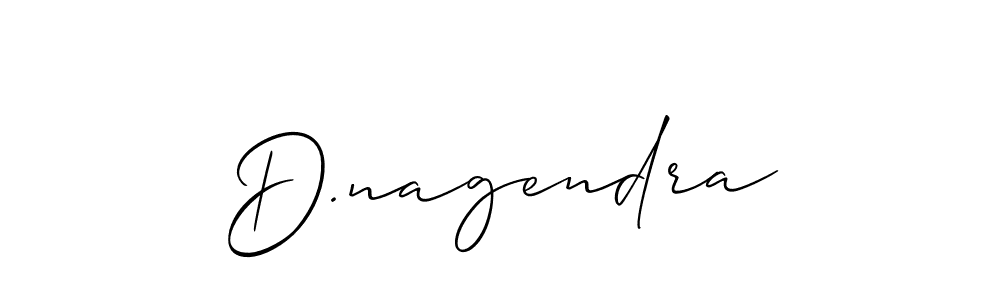 You should practise on your own different ways (Allison_Script) to write your name (D.nagendra) in signature. don't let someone else do it for you. D.nagendra signature style 2 images and pictures png