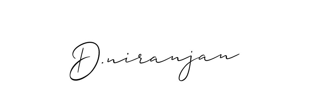 if you are searching for the best signature style for your name D.niranjan. so please give up your signature search. here we have designed multiple signature styles  using Allison_Script. D.niranjan signature style 2 images and pictures png