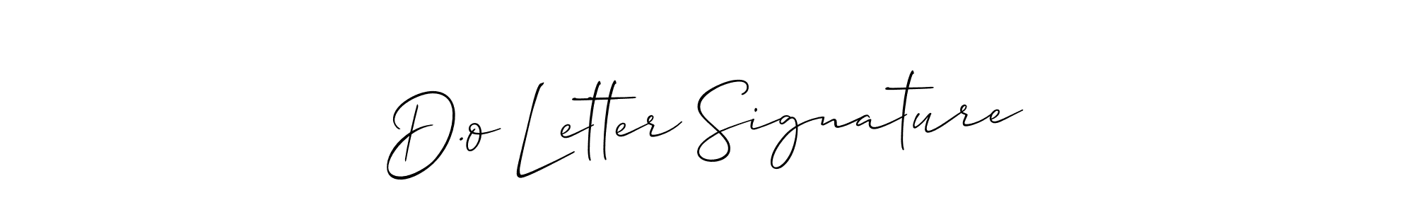 It looks lik you need a new signature style for name D.o Letter Signature. Design unique handwritten (Allison_Script) signature with our free signature maker in just a few clicks. D.o Letter Signature signature style 2 images and pictures png