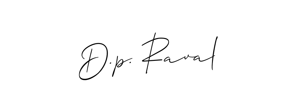 Make a short D.p. Raval signature style. Manage your documents anywhere anytime using Allison_Script. Create and add eSignatures, submit forms, share and send files easily. D.p. Raval signature style 2 images and pictures png