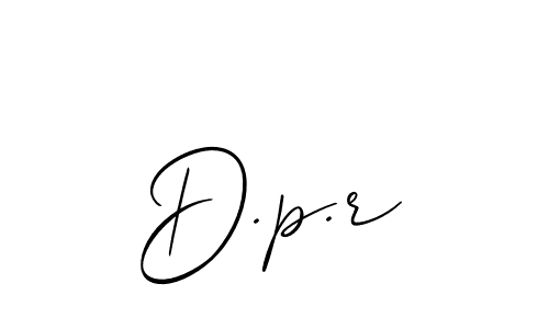 if you are searching for the best signature style for your name D.p.r. so please give up your signature search. here we have designed multiple signature styles  using Allison_Script. D.p.r signature style 2 images and pictures png