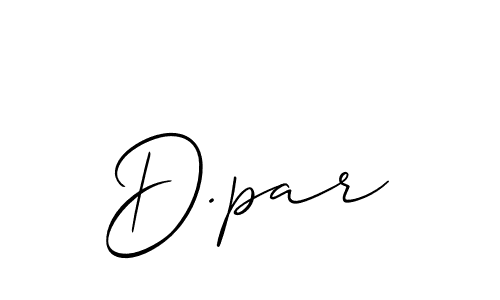 D.par stylish signature style. Best Handwritten Sign (Allison_Script) for my name. Handwritten Signature Collection Ideas for my name D.par. D.par signature style 2 images and pictures png