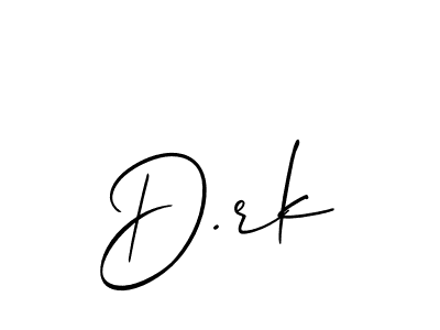 if you are searching for the best signature style for your name D.rk. so please give up your signature search. here we have designed multiple signature styles  using Allison_Script. D.rk signature style 2 images and pictures png