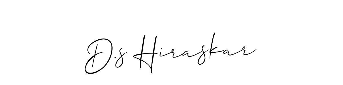 This is the best signature style for the D.s Hiraskar name. Also you like these signature font (Allison_Script). Mix name signature. D.s Hiraskar signature style 2 images and pictures png