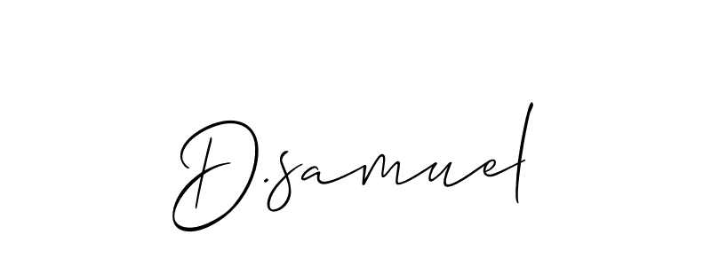 Check out images of Autograph of D.samuel name. Actor D.samuel Signature Style. Allison_Script is a professional sign style online. D.samuel signature style 2 images and pictures png