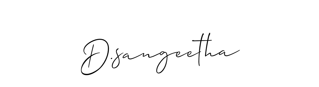 This is the best signature style for the D.sangeetha name. Also you like these signature font (Allison_Script). Mix name signature. D.sangeetha signature style 2 images and pictures png