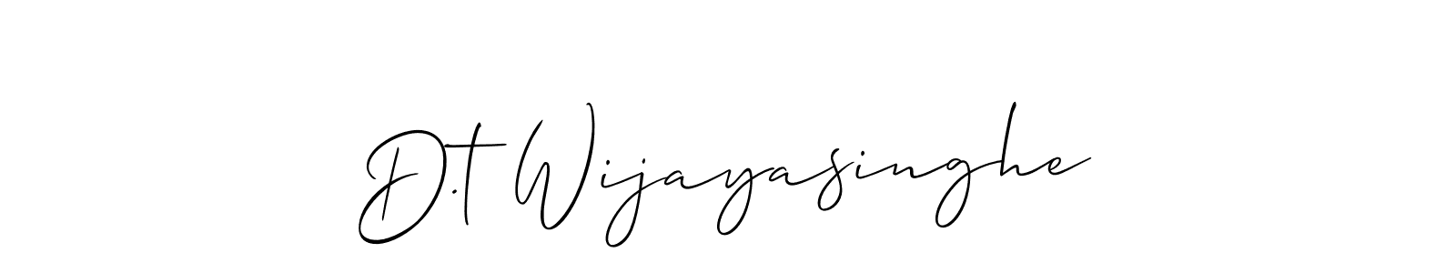 Here are the top 10 professional signature styles for the name D.t Wijayasinghe. These are the best autograph styles you can use for your name. D.t Wijayasinghe signature style 2 images and pictures png