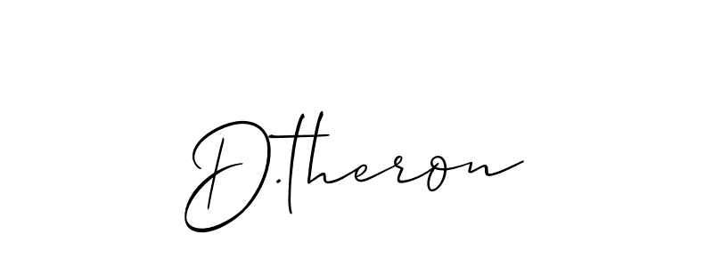 Once you've used our free online signature maker to create your best signature Allison_Script style, it's time to enjoy all of the benefits that D.theron name signing documents. D.theron signature style 2 images and pictures png