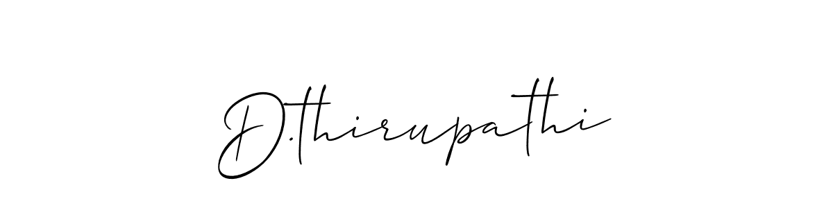 You can use this online signature creator to create a handwritten signature for the name D.thirupathi. This is the best online autograph maker. D.thirupathi signature style 2 images and pictures png