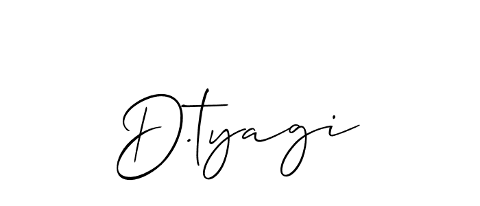 Check out images of Autograph of D.tyagi name. Actor D.tyagi Signature Style. Allison_Script is a professional sign style online. D.tyagi signature style 2 images and pictures png