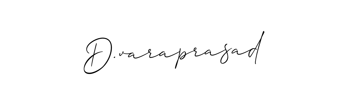 It looks lik you need a new signature style for name D.varaprasad. Design unique handwritten (Allison_Script) signature with our free signature maker in just a few clicks. D.varaprasad signature style 2 images and pictures png