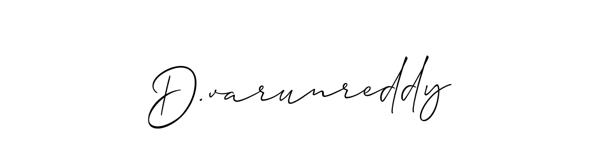 Also You can easily find your signature by using the search form. We will create D.varunreddy name handwritten signature images for you free of cost using Allison_Script sign style. D.varunreddy signature style 2 images and pictures png