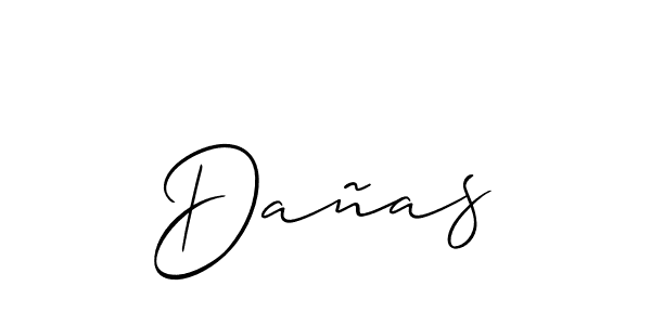 Here are the top 10 professional signature styles for the name Dañas. These are the best autograph styles you can use for your name. Dañas signature style 2 images and pictures png