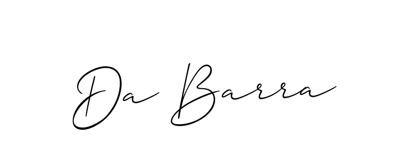 Once you've used our free online signature maker to create your best signature Allison_Script style, it's time to enjoy all of the benefits that Da Barra name signing documents. Da Barra signature style 2 images and pictures png