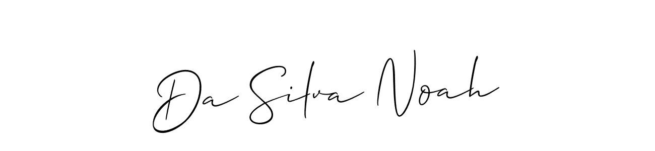 How to make Da Silva Noah name signature. Use Allison_Script style for creating short signs online. This is the latest handwritten sign. Da Silva Noah signature style 2 images and pictures png