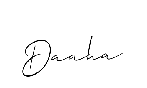 The best way (Allison_Script) to make a short signature is to pick only two or three words in your name. The name Daaha include a total of six letters. For converting this name. Daaha signature style 2 images and pictures png