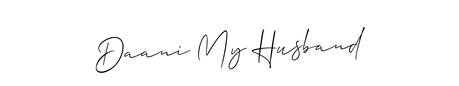 See photos of Daani My Husband official signature by Spectra . Check more albums & portfolios. Read reviews & check more about Allison_Script font. Daani My Husband signature style 2 images and pictures png