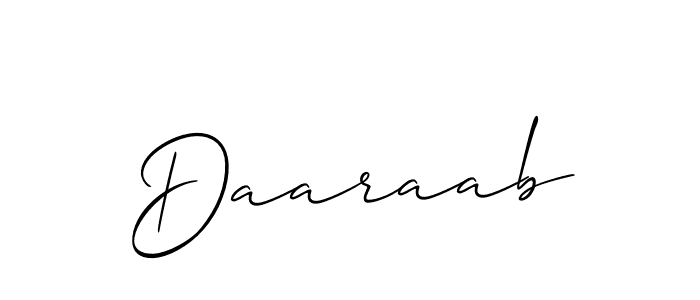 Make a short Daaraab signature style. Manage your documents anywhere anytime using Allison_Script. Create and add eSignatures, submit forms, share and send files easily. Daaraab signature style 2 images and pictures png