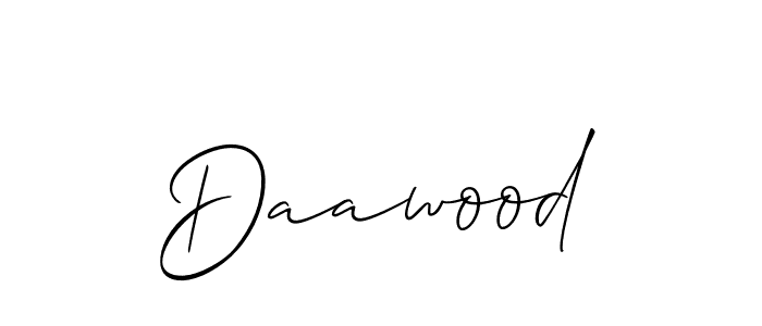 Once you've used our free online signature maker to create your best signature Allison_Script style, it's time to enjoy all of the benefits that Daawood name signing documents. Daawood signature style 2 images and pictures png
